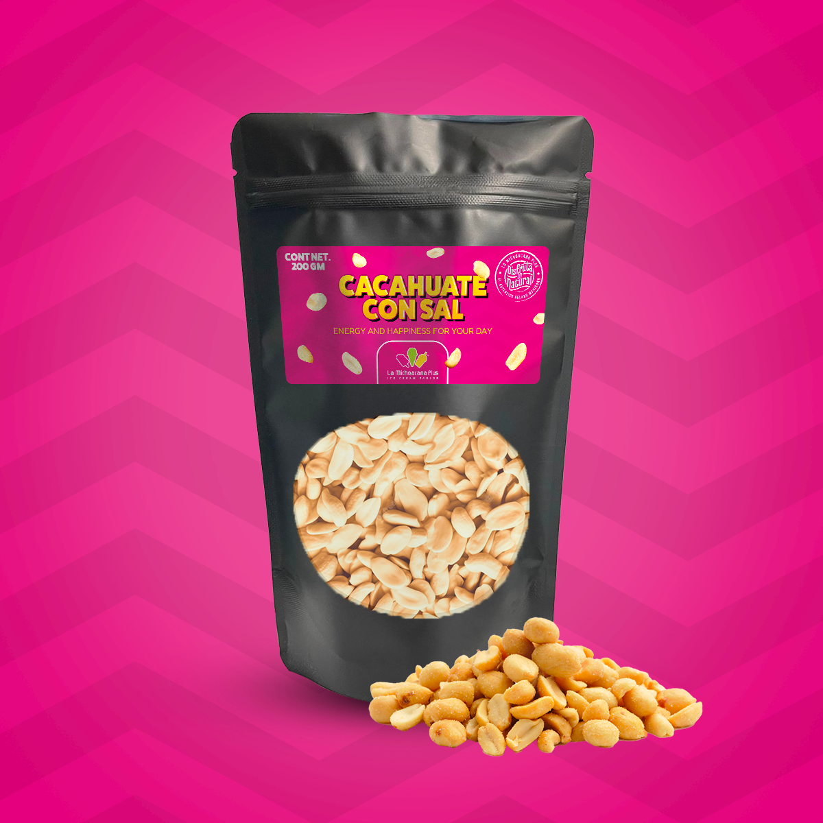 Cacahuate con Sal La Michoacana Plus